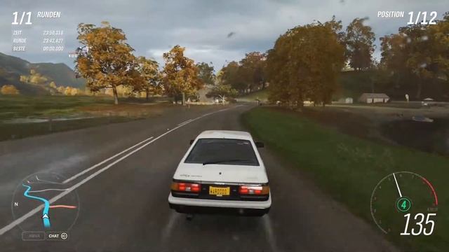 Forza Horizon 4 - 1985 Toyota Inter Trueno GT Apex смотреть онлайн