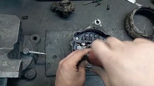 Mitsubishi Montero sport ремонт генератора. generator repair. #ремонтгенератора #mitsubishi