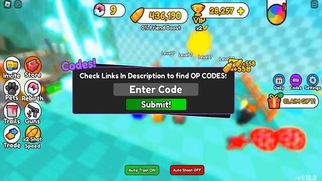 Roblox Shoot Wall Simulator New Codes June 2023 смотреть онлайн