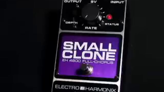 Electro Harmonix Small Clone Chorus Pedal смотреть онлайн