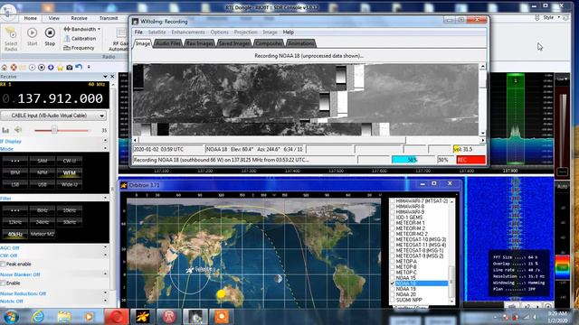 The beautiful sound and photos from the NOAA 18 weather satellite above sri lanka смотреть онлайн