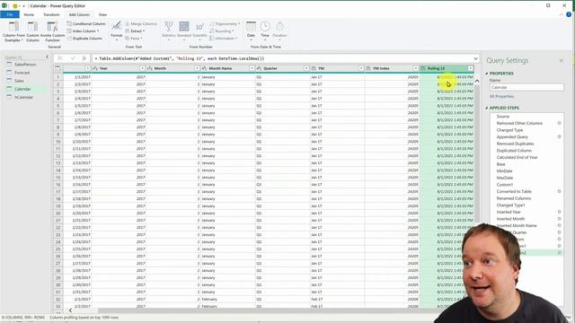 Extending the Date Table for your data Model - Part 6 of the Date Table Series смотреть онлайн