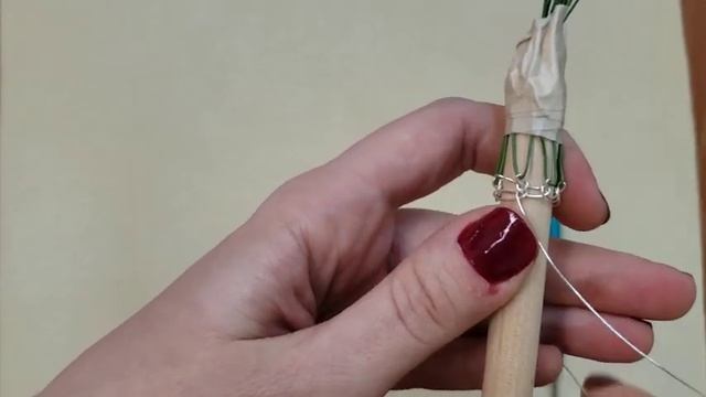 Viking Weave - wire weaving bracelet tutorial смотреть онлайн