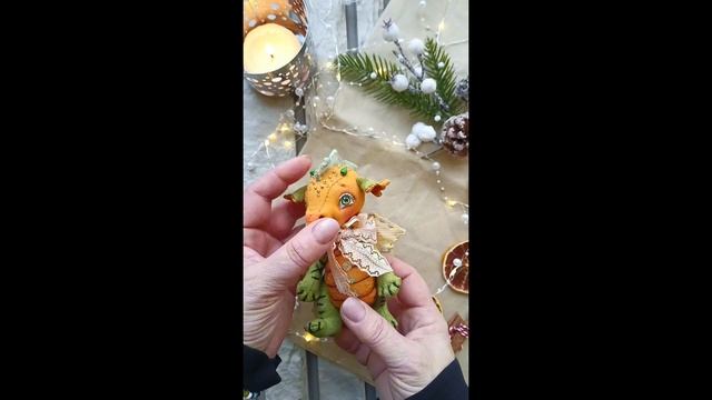 #дракон #счастьеналадошке #handmade #новыйгод #игрушкиручнойработы #творчество #подарки смотреть онлайн