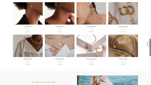 Jewelry Website Template - Wordpress Premade Website смотреть онлайн