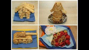 Как красиво завернуть блины