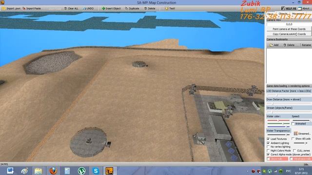 Удаление объектов программой SA-MP MAP construction смотреть онлайн