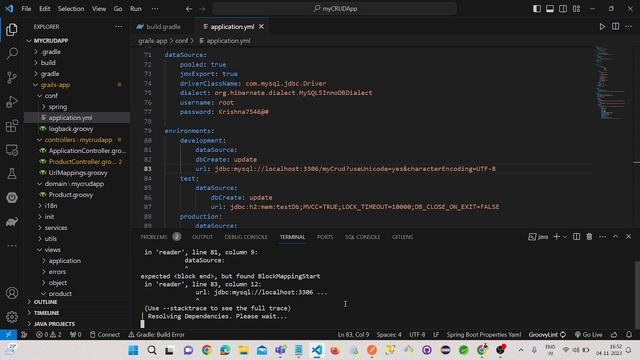 Groovy and Grails || Grails Database Migration in REST Application смотреть онлайн