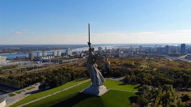 Волгоград на мотоцикле. Мамаев курган. Серия 9 смотреть онлайн