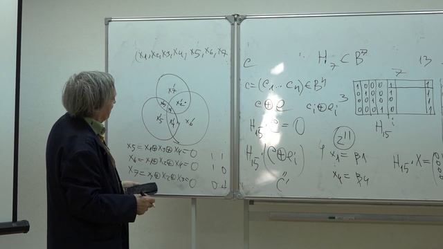 Гашков С. Б. - Дискретная математика. Семинары - Код Хемминга смотреть онлайн