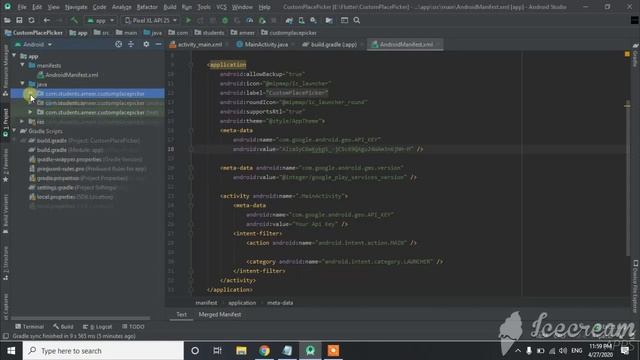 How to Create Place Picker in Android Studio | Android | In 2020 | Source Code смотреть онлайн