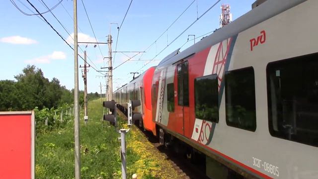 Электропоезд ЭС2Г-088/092"Ласточка-Комфорт" смотреть онлайн