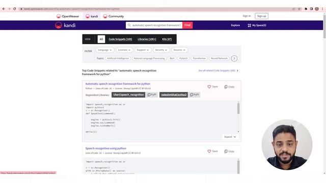 Automatic Speech Recognition Framework for Python | kandi use case смотреть онлайн