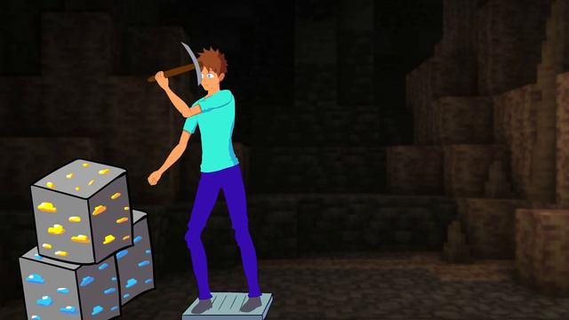 Steve & Alex VS Nether Monsters | Minecraft anime ep10 смотреть онлайн