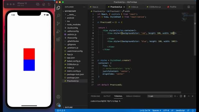 React Native In Hindi 2021 #6 learn about Margin and Padding смотреть онлайн