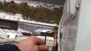 Демонтаж кондиционера и сюрпризы погоды