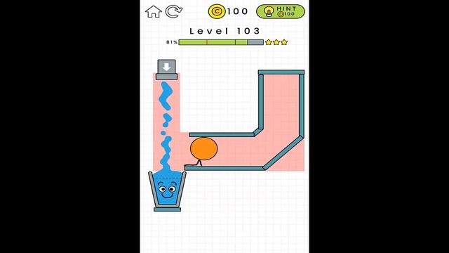Happy Glass Level 103. 3 Stars Walkthrough смотреть онлайн