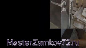 Установка замков в металлические двери