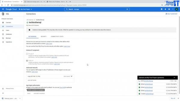 SQL Server Error 53 Could not Open Connection On SQL Server on Google Cloud Platform | GCP Tutorial