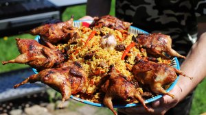 Нет печи под казан? Приготовь плов на мангале.