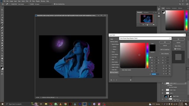 How To Create Glow Effect | Adobe Photoshop 2023 | смотреть онлайн