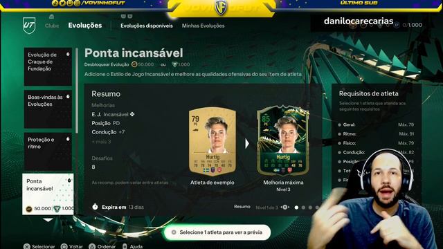 ENTENDA TUDO SOBRE O EVOLUTIONS NO EA FC 24 - VEJA COMO ESCOLHER OS MELHORES JOGADORES PARA EVOLUIR смотреть онлайн