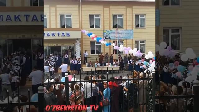 Namangan tuman Toshbuloq shaxar Past Qiyot qishlogida shodiyona 32 - Orta talim Maktabi