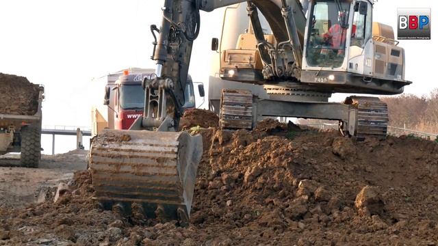 Stuttgart 21: VOLVO EC380D & A30F, PFA 1.4, Köngen, Germany, 10.11.2020. смотреть онлайн