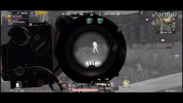 4сквада в одной локации. Везде сталь!#метророяль #metropubg