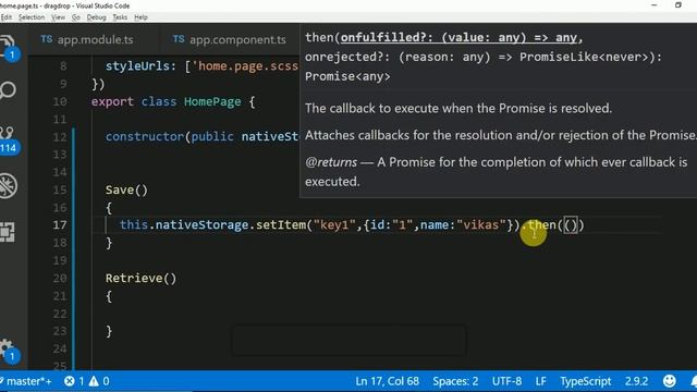 Ionic4 Native Storage смотреть онлайн