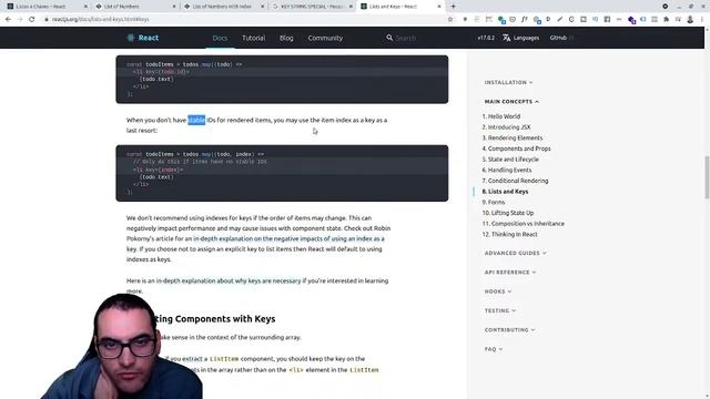 Aprendendo REACT #9 - Listas e chaves смотреть онлайн