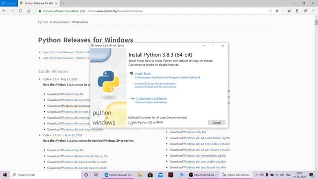 How to install python3 on Windows 10 смотреть онлайн