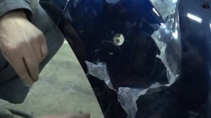 Антигравийная пленка для авто. Глубокие царапины на пленке