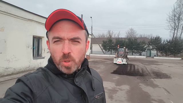 Ямочный ремонт Псков фрезами на Bobcat Бобкат Simex PL 35.15 смотреть онлайн