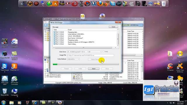 HoW To MoUnT WinDowS 7 iSo And MakE a BoOTablE USB usiNg UltraISO - YouTube.FLV смотреть онлайн