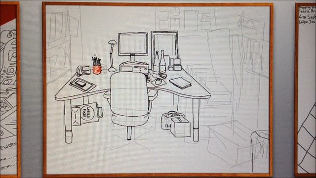 iPad drawing - My office - 5th September 2012 смотреть онлайн