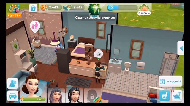 НОВЫЕ МЕСТА И ЗАДАНИЯ ЛАМА-ЗУМ - THE SIMS MOBILE смотреть онлайн