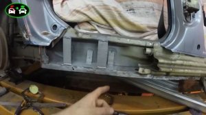 SKODA OCTAVIA ЗАМЕНА ДВУХ ПОРОГОВ И ПОДДОМКРАТНИКОВ С ПОКРАСКОЙ ЗА 20 МИНУТ