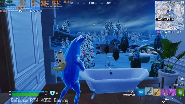 Fortnite : Chapter 5 Season 1 | RTX 4050 6GB ( 1080P DX12 Low Preset Settings RTX OFF/DLSS OFF) смотреть онлайн