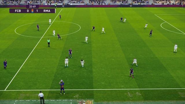 PES 2020 - Barcelona vs Real Madrid | Gameplay HD PS4 PRO смотреть онлайн