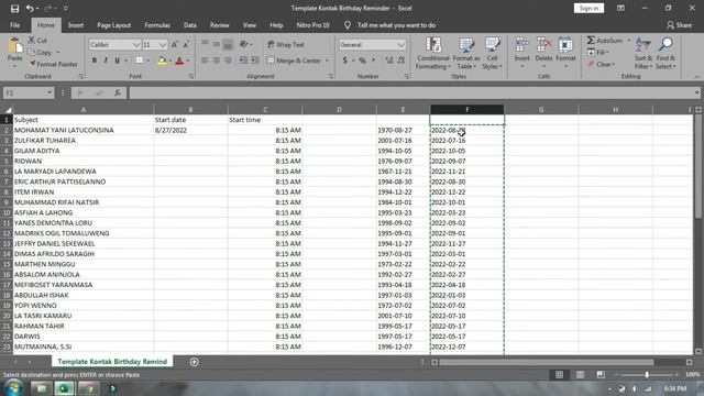Cara Import Reminder Ulang Tahun Otomatis di Google Calender (Import CSV) || Pawang DesainIT смотреть онлайн