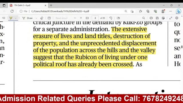 3rd June 2023 | The Hindu Analysis For OAS, ASO, Bank, SSC, All Exams | By Abhishek Sir смотреть онлайн