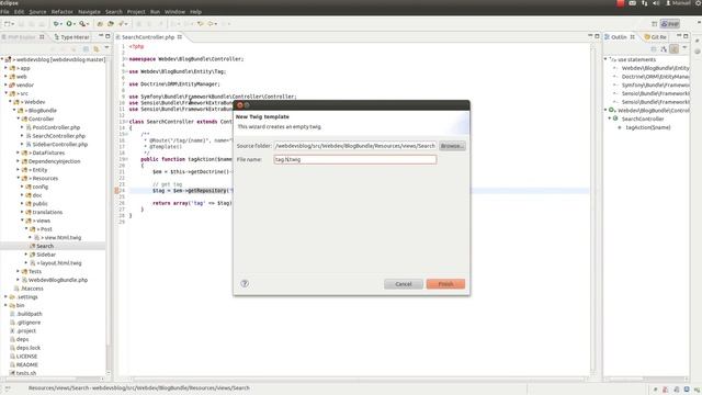 6. Tags - symfony 2 Tutorial - webdev's Blog смотреть онлайн