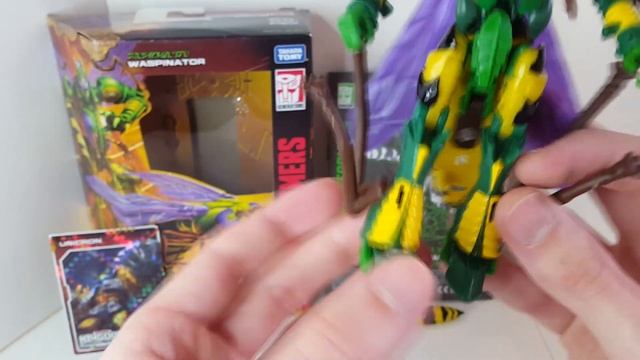 Transformers Kingdom Waspinator Deluxe Class - Потомок Старскрима! - [Трансфобзоры] смотреть онлайн