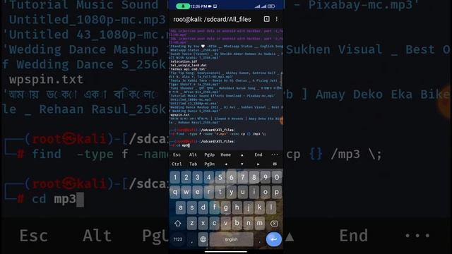 Android Advance Files manipulation | kali Nethunter | Termux смотреть онлайн