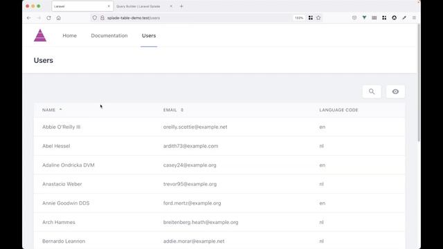 Laravel Splade - Table Component (DataTables auto-fill, search, sorting, pagination, and more!) смотреть онлайн