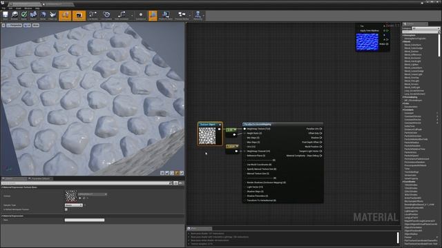 Bump Offset and Parallax Occlusion Mapping - UE4 Materials 101 - Episode 8 смотреть онлайн