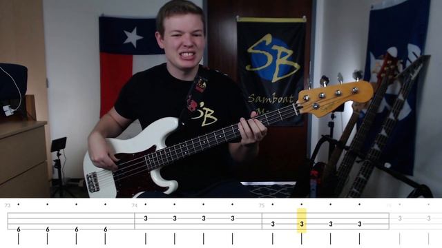 Moskau - Dschinghis Khan (Bass Cover with Tabs) смотреть онлайн