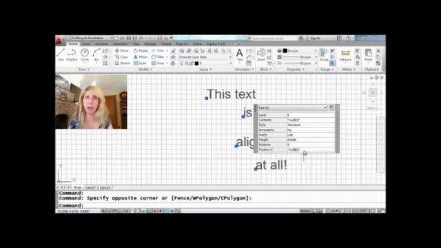 AutoCAD Tip -- Align Objects with Quick Properties (Lynn Allen/Cadalyst Magazine) смотреть онлайн