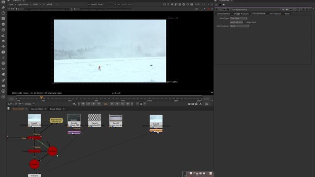 Работа с Lens Distortion. On-set смотреть онлайн